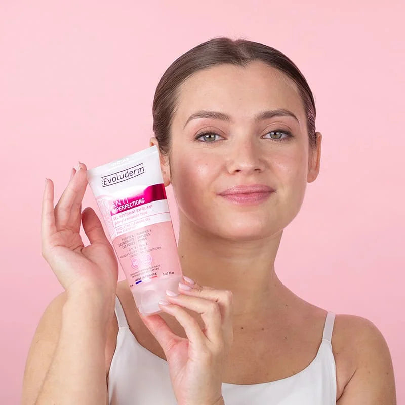 Gel limpiador exfoliante antiimperfecciones
