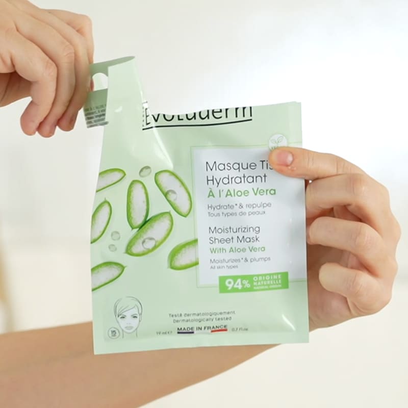 Set de 100 % aloe vera para rostro y cuerpo