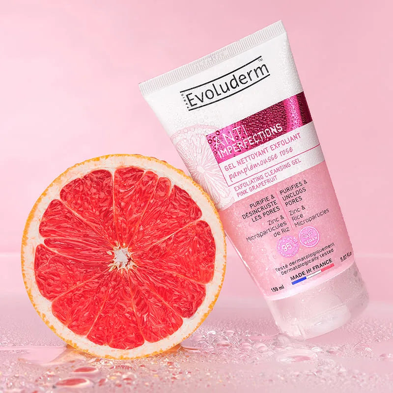 Gel limpiador exfoliante antiimperfecciones
