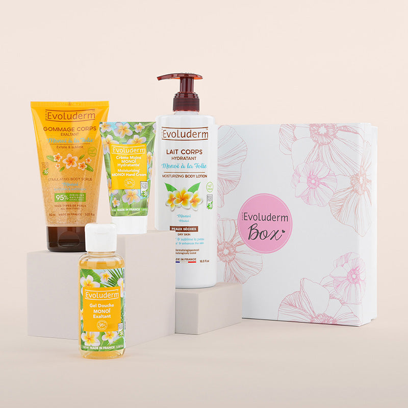 Coffret Corps Monoï + Crème Mains Offerte