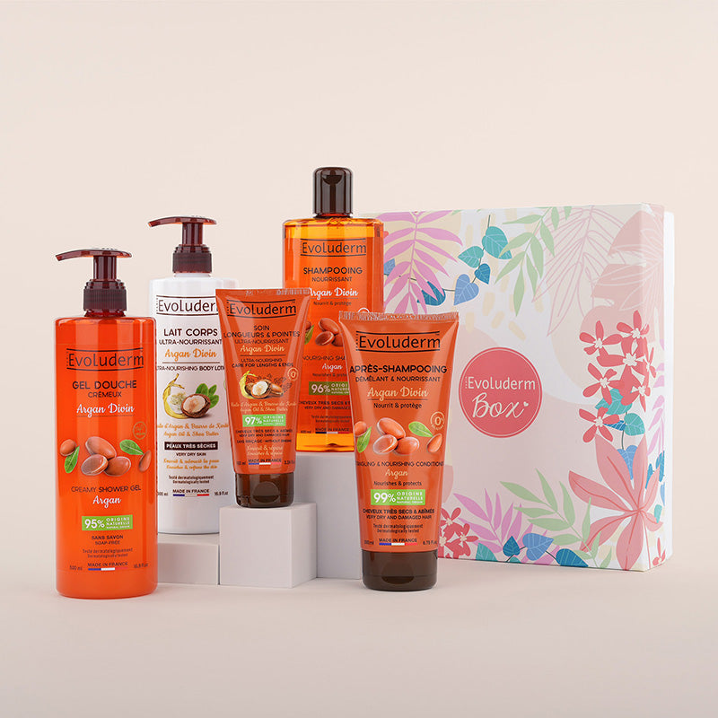 Set de hammam para cuerpo y cabello «Argan Divin»