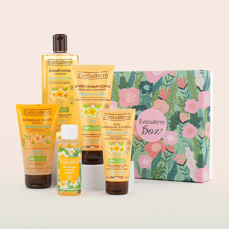 Coffret Idyllique Corps & Cheveux Monoï à la Folie