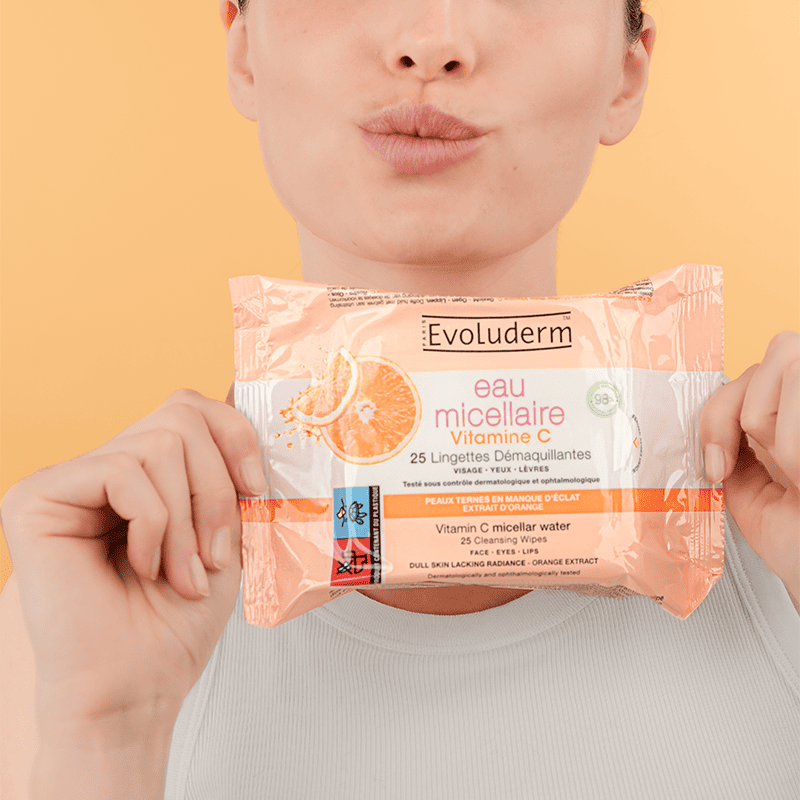 25 Vitamin C Micellar Water Makeup Remover Wipes