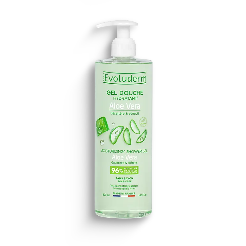 Gel de ducha hidratante de aloe vera