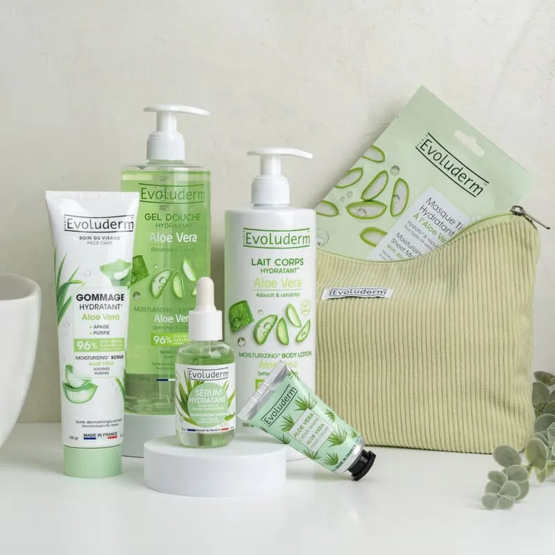 100% Aloe Vera Hydration Routine + Free Case
