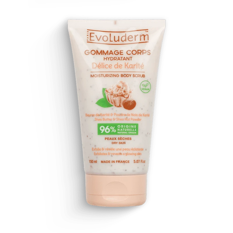 Exfoliante corporal hidratante «Délice de Karité»