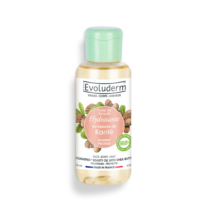 Huile de Beauté Hydratante au beurre de Karité