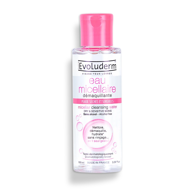 Eau Micellaire Démaquillante Peaux Sèches & Sensibles