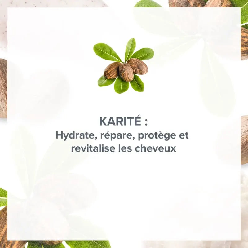 Lote de 3 champús reparadores «Délice de Karité» de 1000 ml