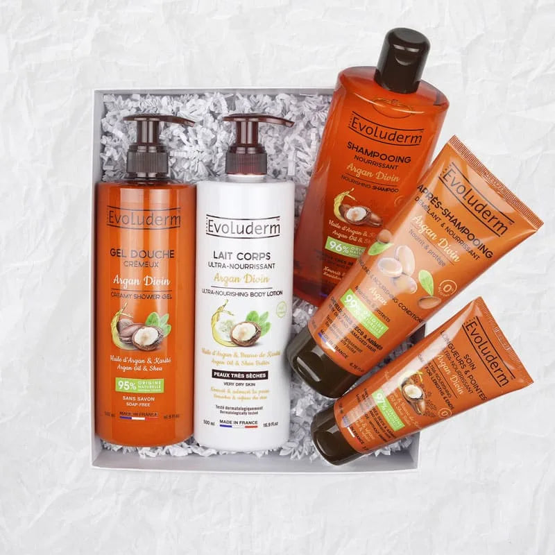 Coffret Soin Corps & Cheveux Argan