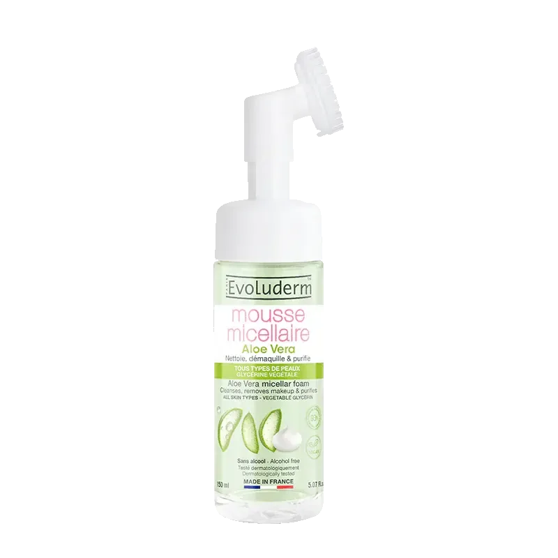 Espuma micelar de aloe vera