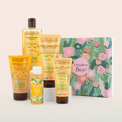 Coffret Idyllique Corps & Cheveux Monoï à la Folie