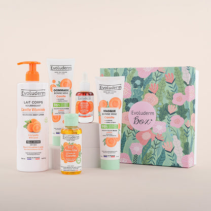 Set para el rostro y el cuerpo 100 % zanahoria