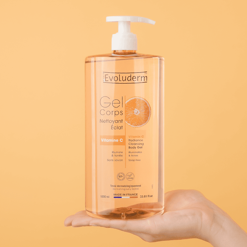 Gel Corps Nettoyant Éclat Vitamine C