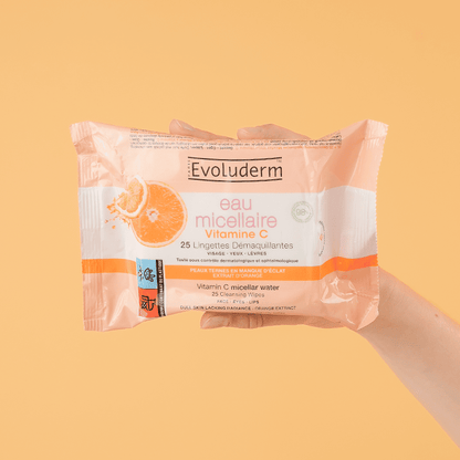 25 Vitamin C Micellar Water Makeup Remover Wipes