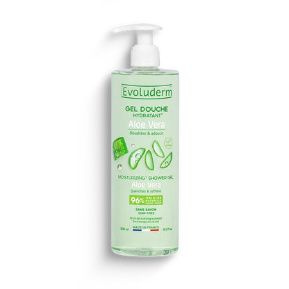 Gel de ducha hidratante de aloe vera