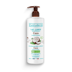 Leche corporal nutritiva de coco
