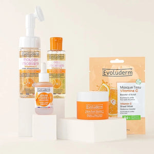 Rutina facial de 5 productos con vitamina C