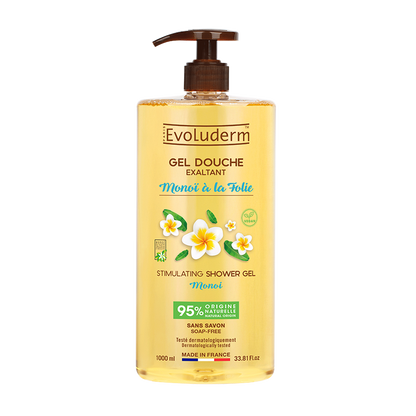Gel de ducha estimulante «Monoï à la Folie»