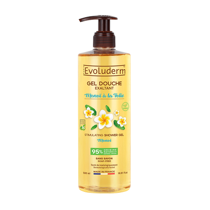 Gel de ducha estimulante «Monoï à la Folie»