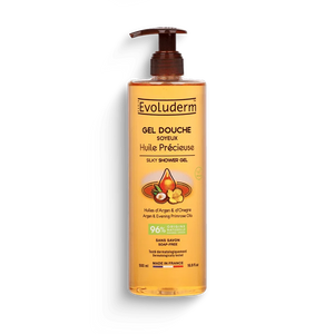Gel de ducha sedoso con aceite precioso