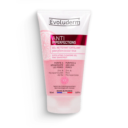 Gel limpiador exfoliante antiimperfecciones
