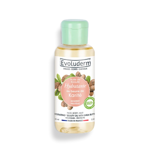 Aceite de belleza hidratante con manteca de karité