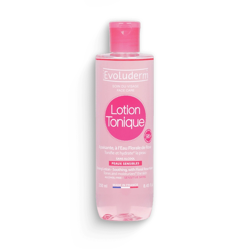 Loción tónica calmante para pieles sensibles