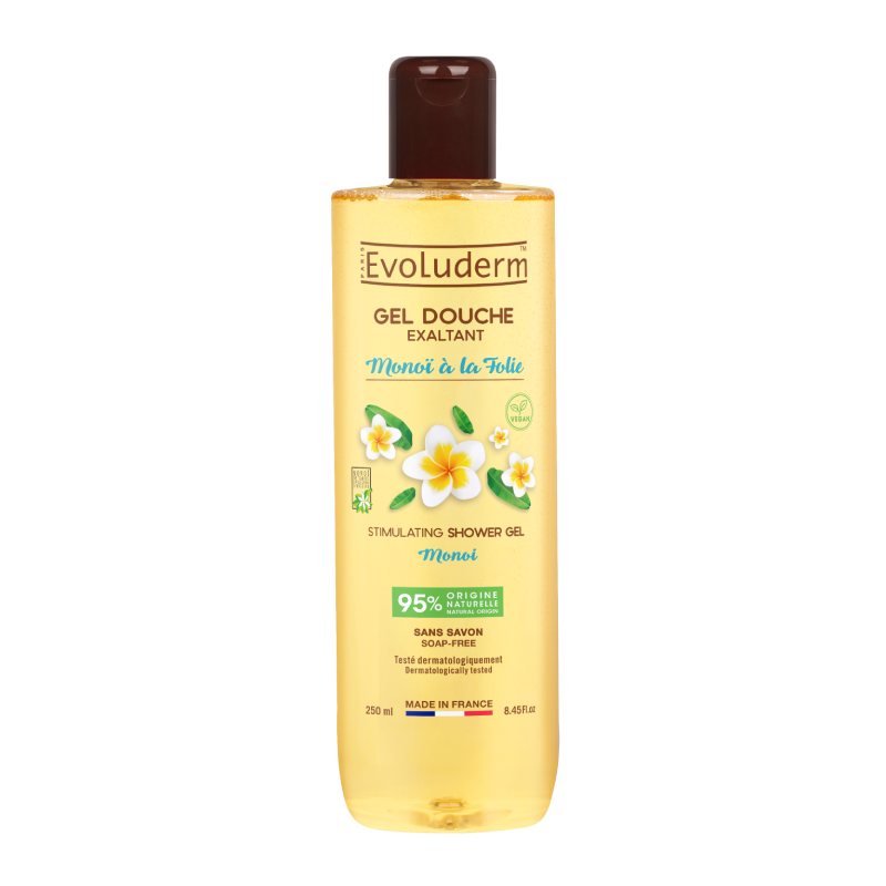Gel de ducha estimulante «Monoï à la Folie»