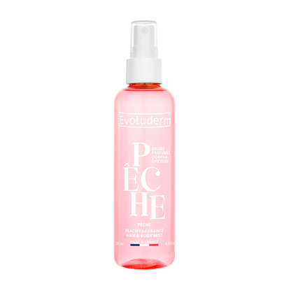 Brume Parfumée Pêche de la marque Evoluderm.