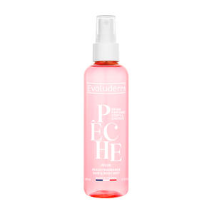 Brume Parfumée Pêche de la marque Evoluderm.