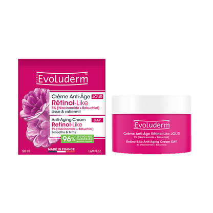 Crema antiedad de día con retinol sintético