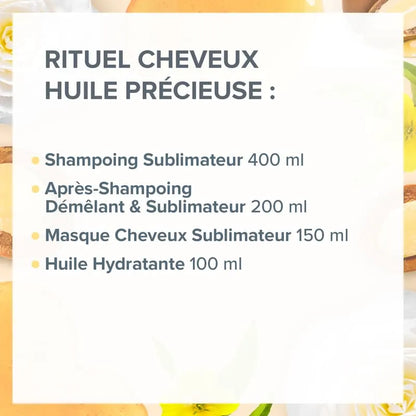 Rutina capilar con aceite precioso
