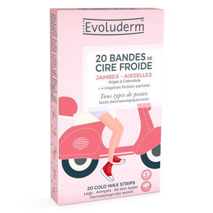 20 Cold Wax Strips - Legs & Armpits