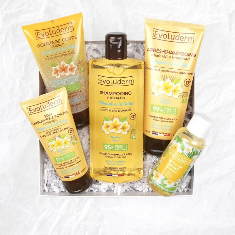 Coffret Idyllique Corps & Cheveux Monoï à la Folie