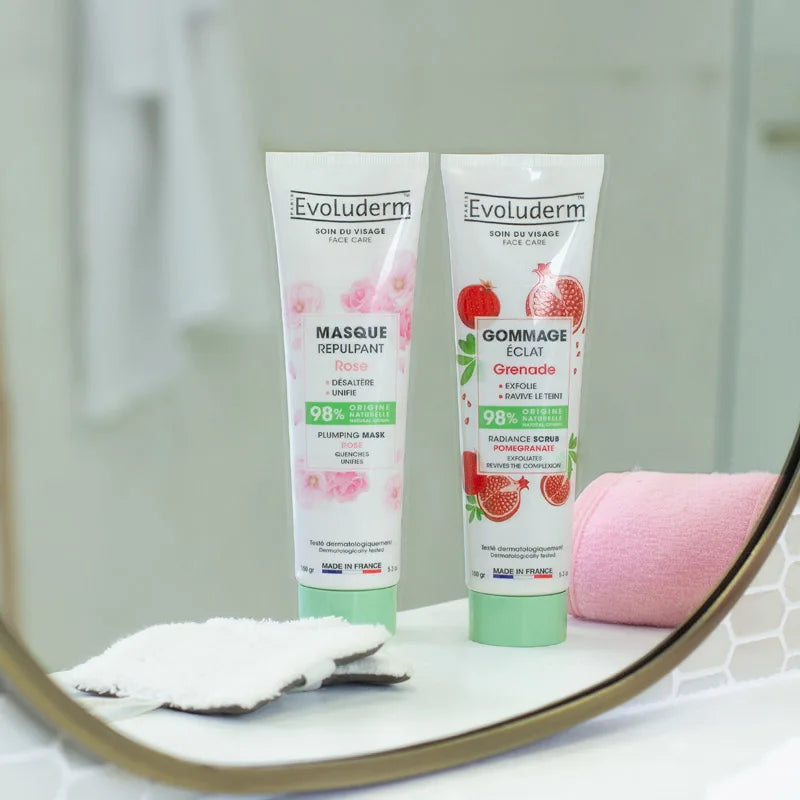 Duo Gommage et Masque Visage