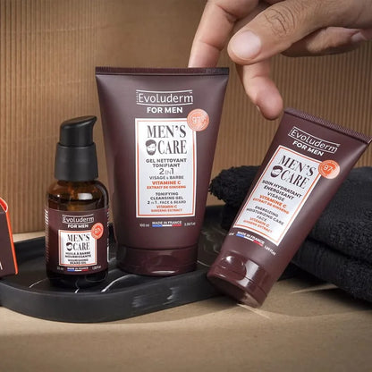 Aceite nutritivo para la barba para hombre