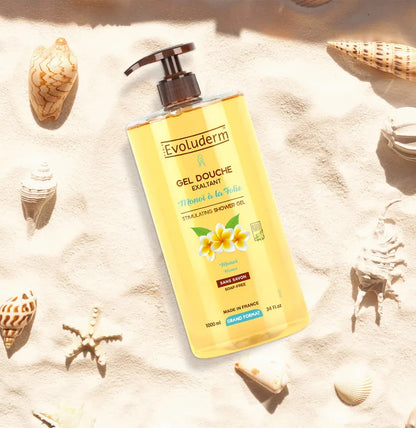 Gel de ducha estimulante «Monoï à la Folie»