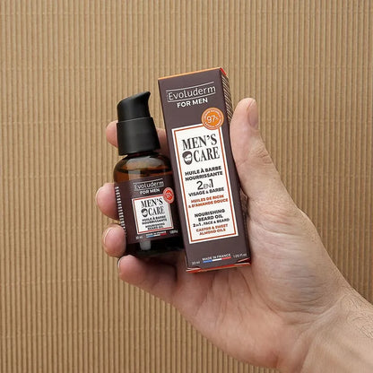 Aceite nutritivo para la barba para hombre