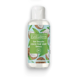 Gel de ducha de coco y té verde