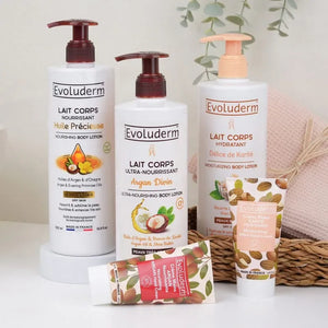 Offre Découverte : 3 Laits Corps + 2 Crèmes Mains Offertes