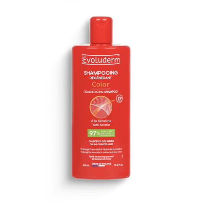 Champú regenerador para el cabello teñido
